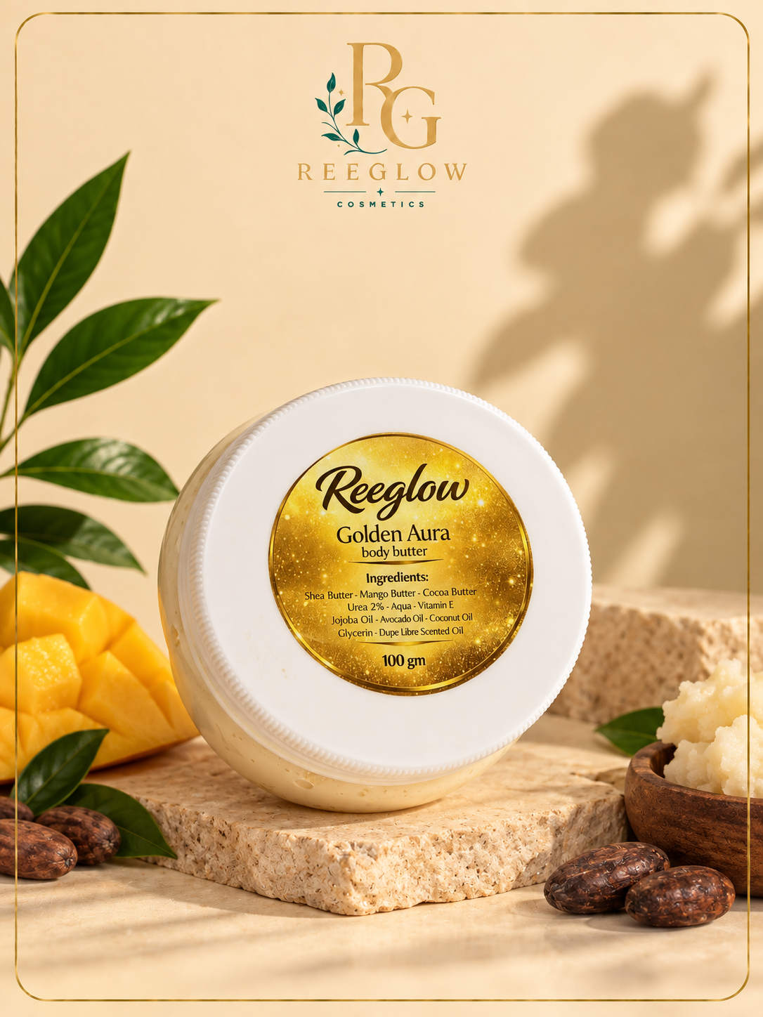 Golden Aura body butter 100gm