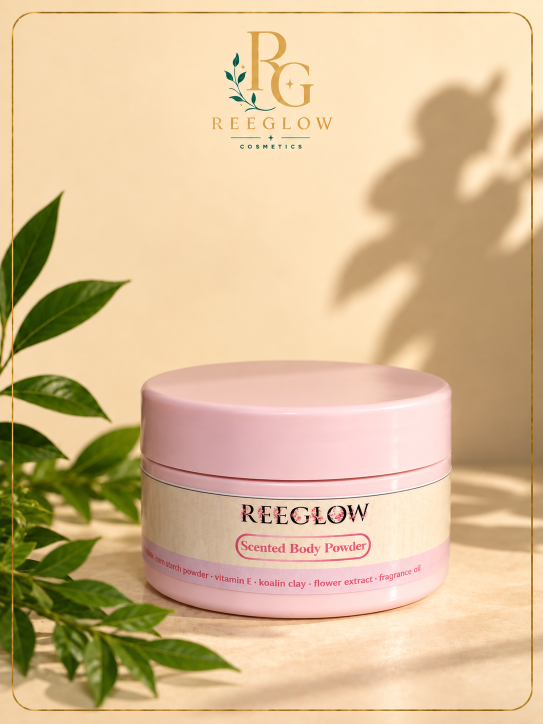 Scented body powder