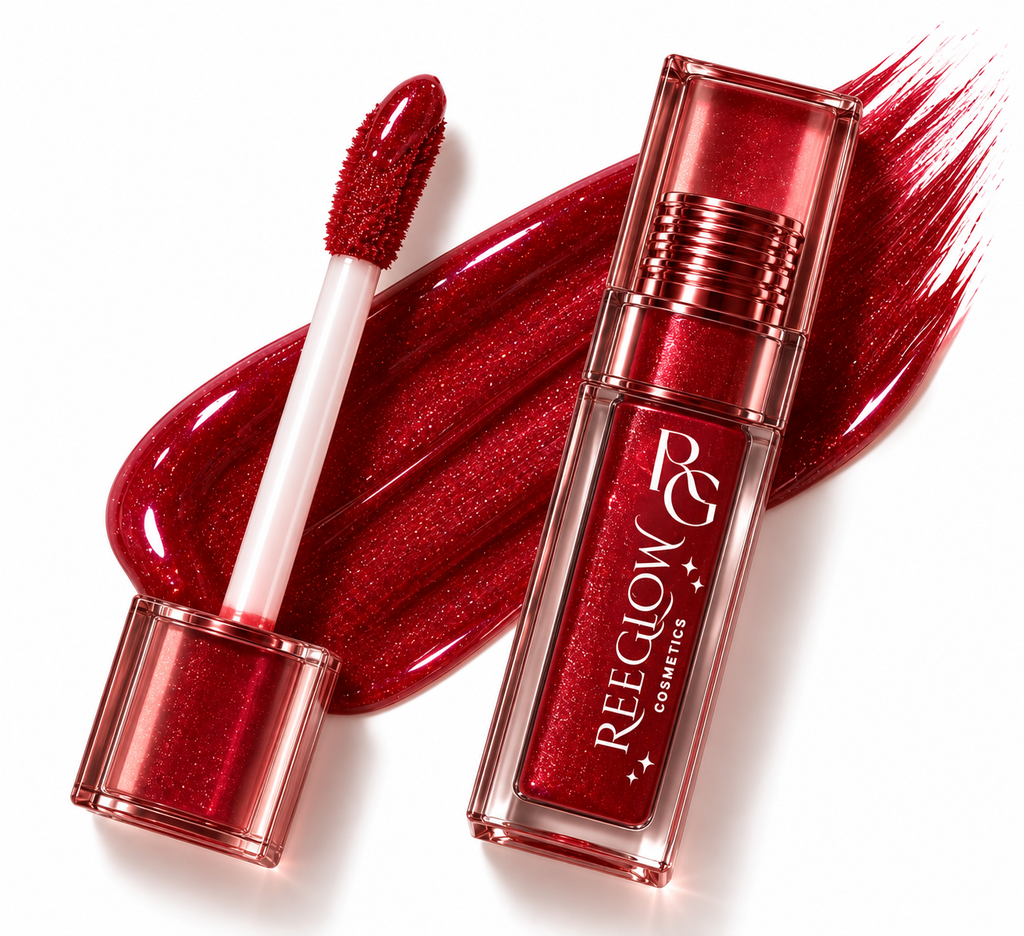 Burgundy Red lip gloss ( shade 4 )