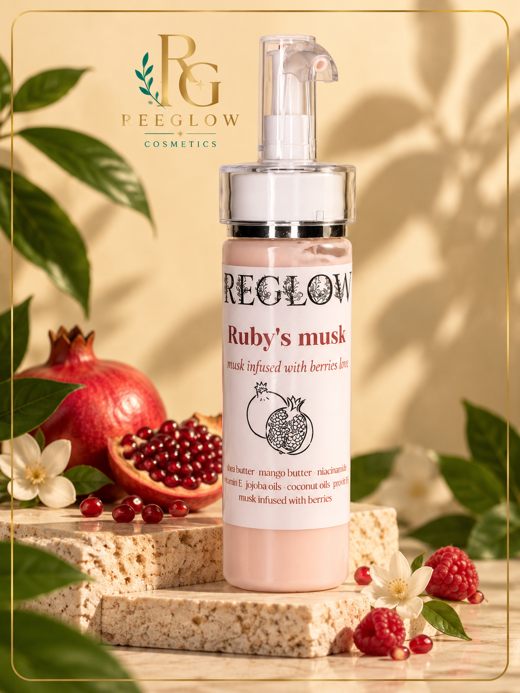 Pomegranate musk lotion