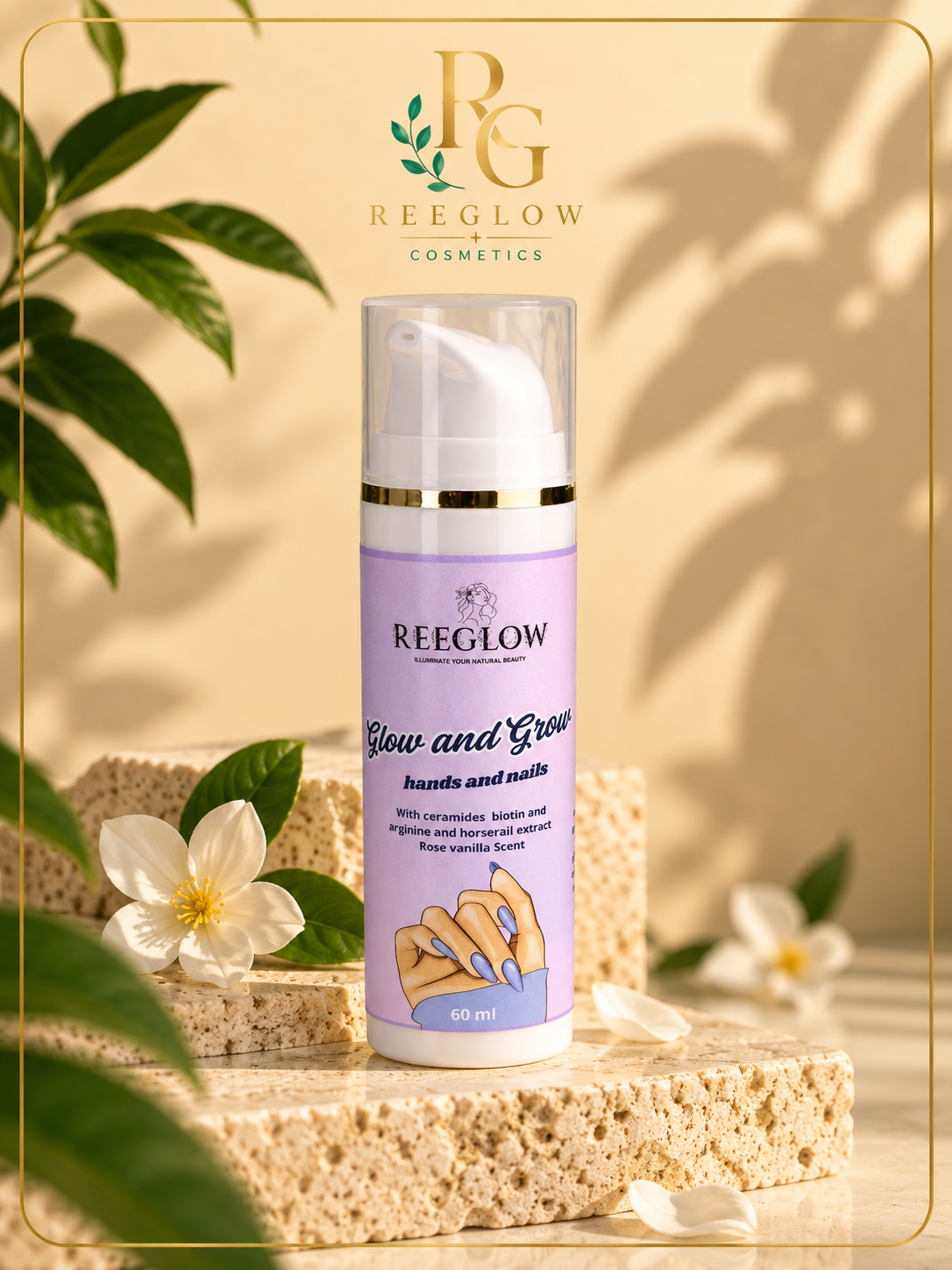 Hand cream (grow and glow )