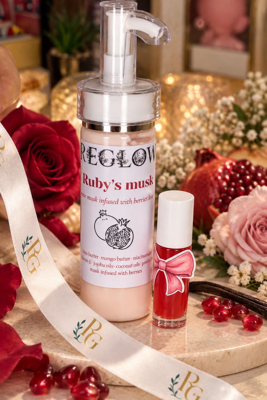 Pomegranate musk lotion