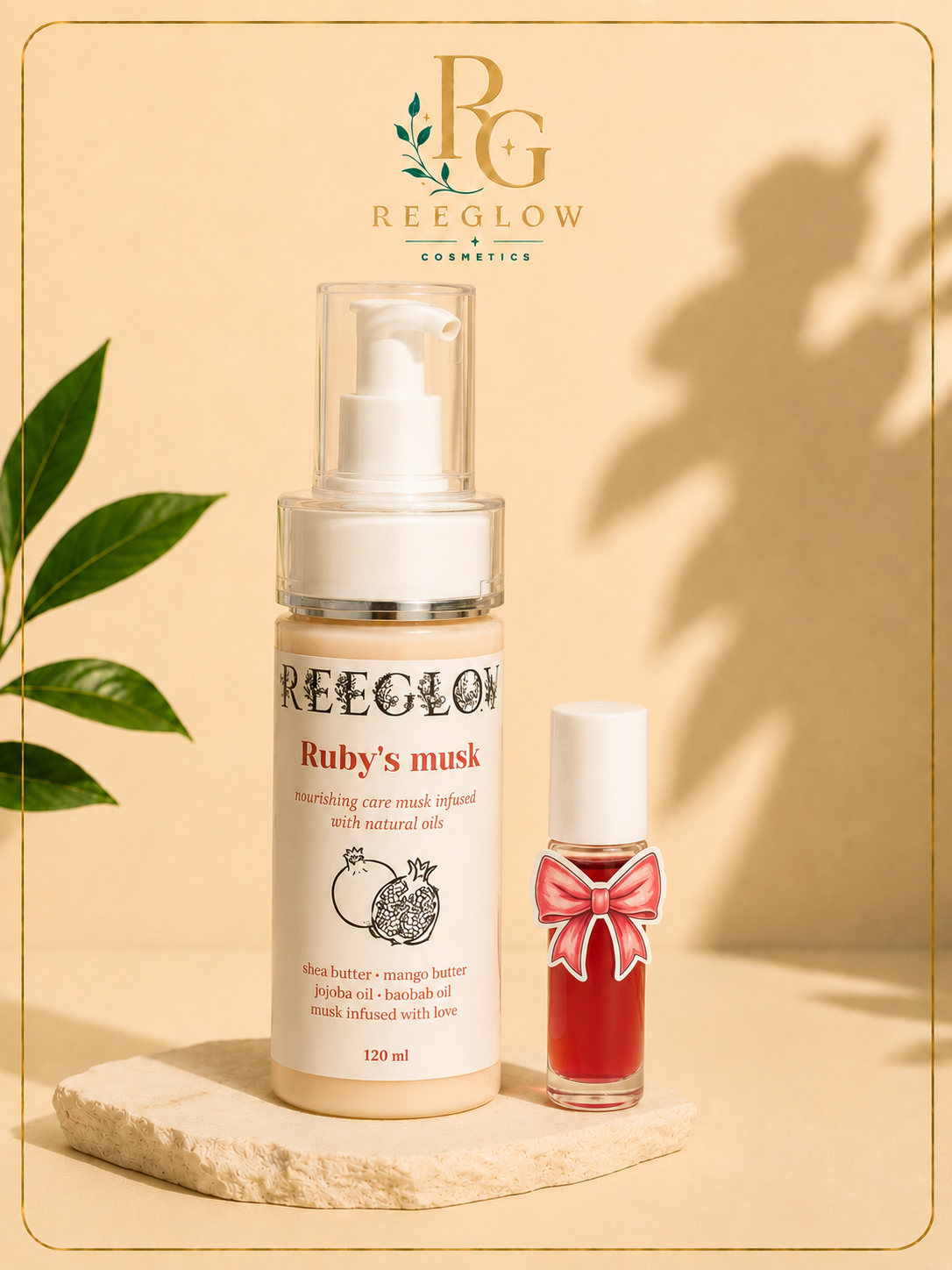 Pomegranate musk body lotion